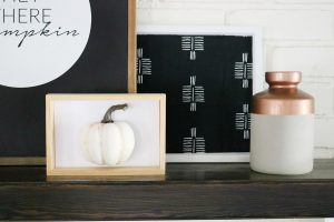 Easy Modern Fall Decor