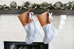 DIY Boho Inspired Tassel Christmas Stockings