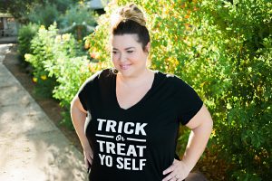 Easy Plus Size DIY Halloween Shirt