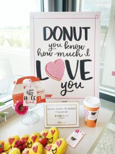 Dunkin Donuts Valentine's Day Printable Ideas