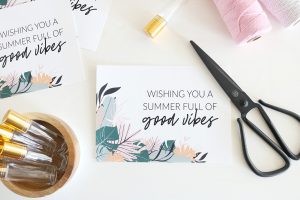 Teacher Appreciation Essential Oil Printable