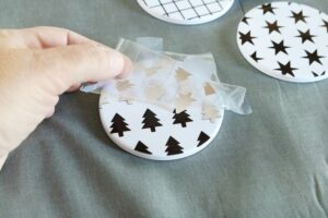 DIY Holiday Coasters with Infusible Ink