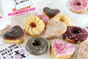 Donut Valentine's Day Gift Idea with Printable Tags