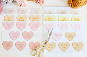 Printable Conversation Heart Banners